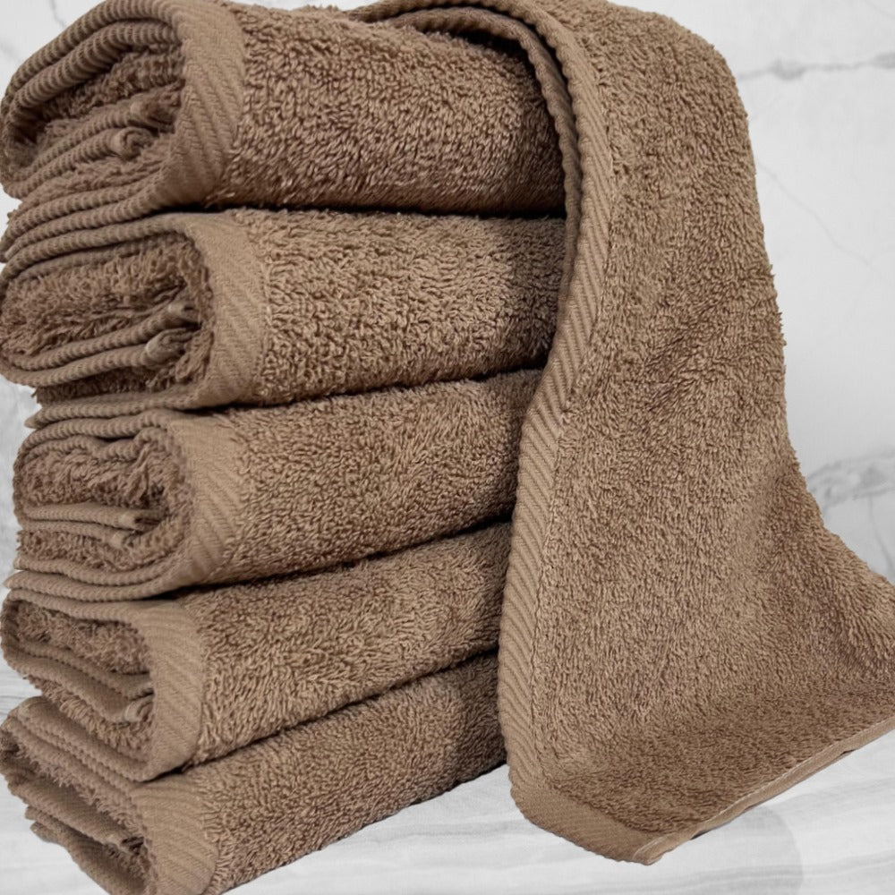 Spa Baş Havlusu Karamel 50x90 cm