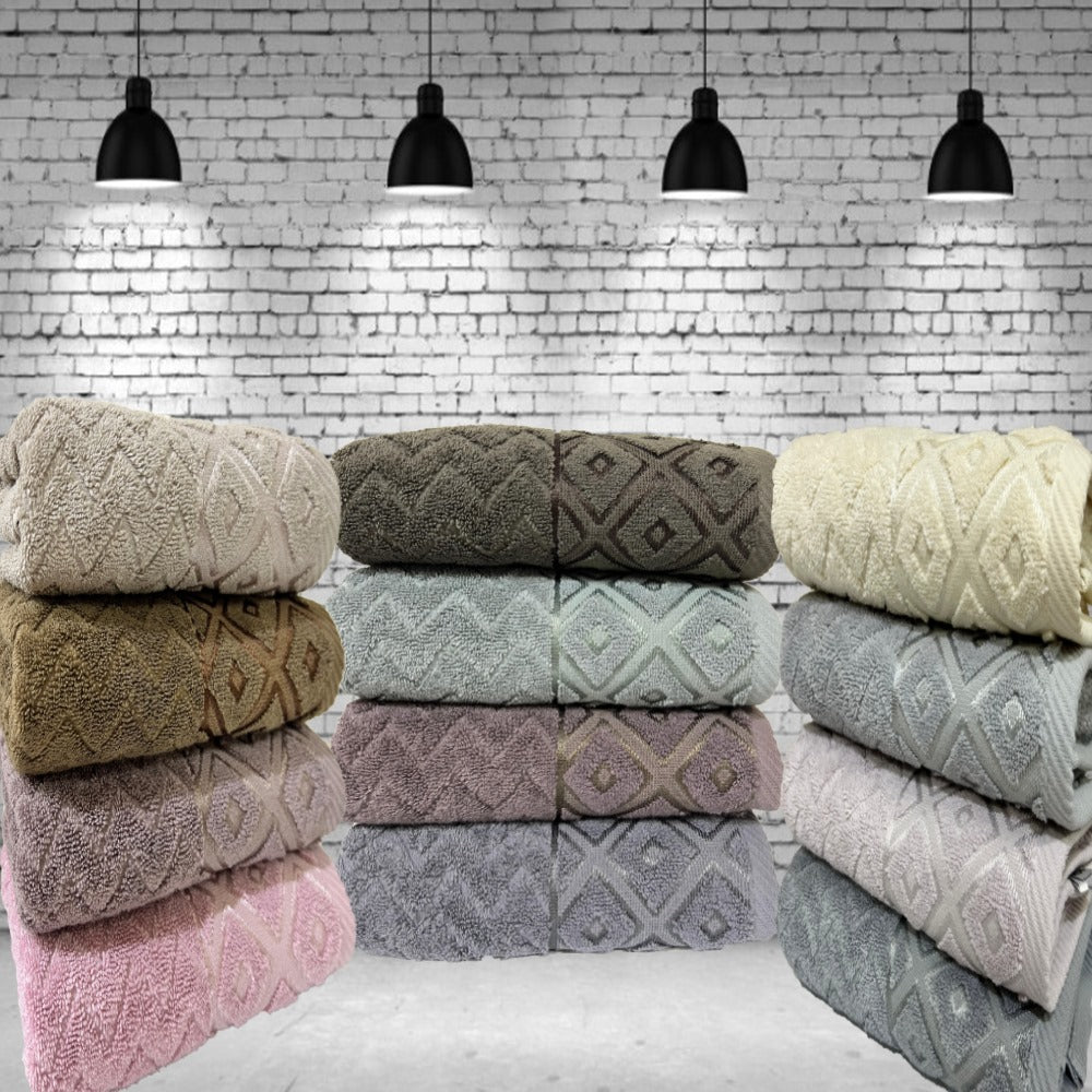 El Havlusu 50x90 cm Mozaik Desenli (SET 1)